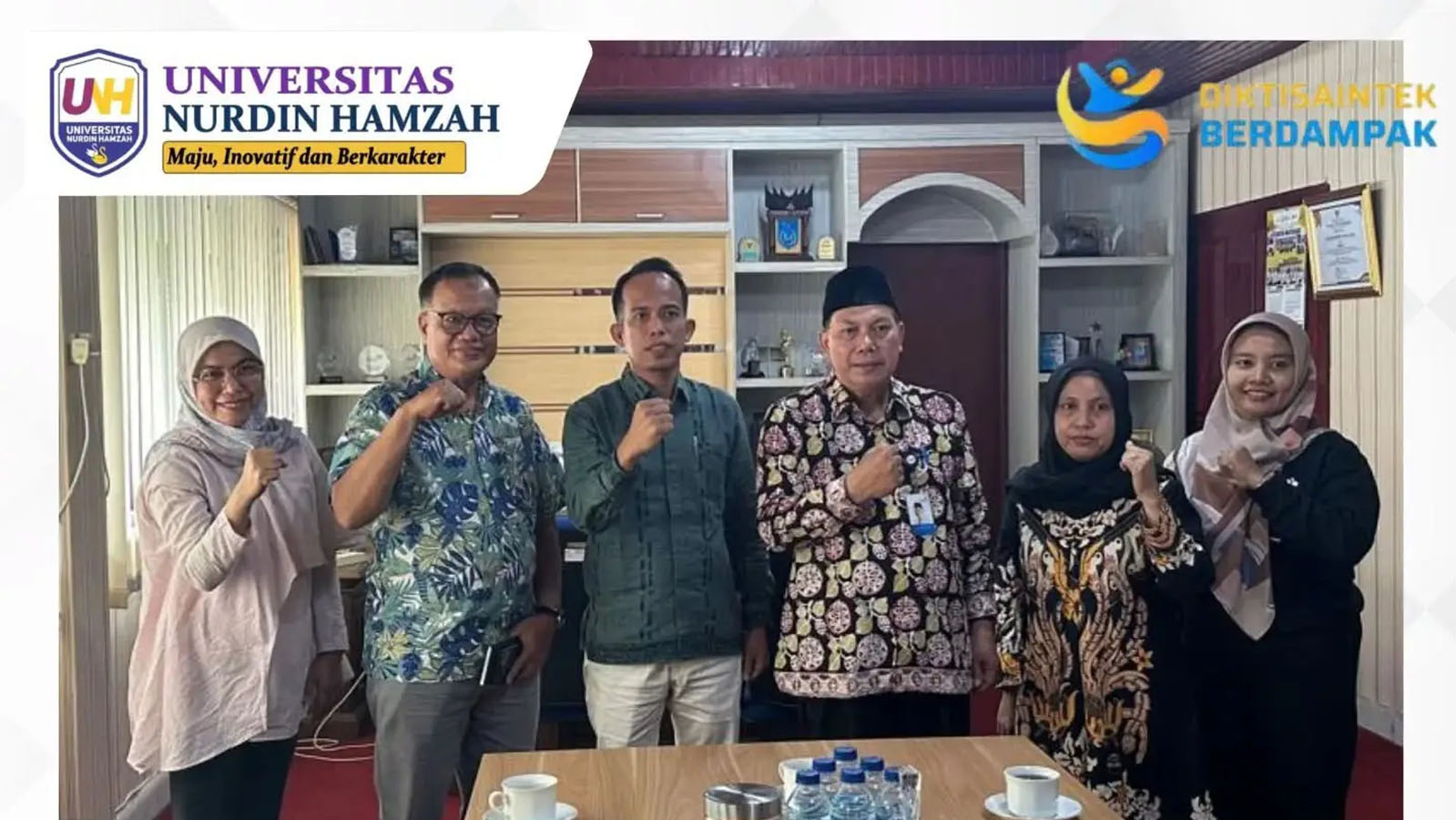 Penandatanganan Nota Kesepahaman (MoU) antara Universitas Nurdin Hamzah dan BKKBN Provinsi Jambi